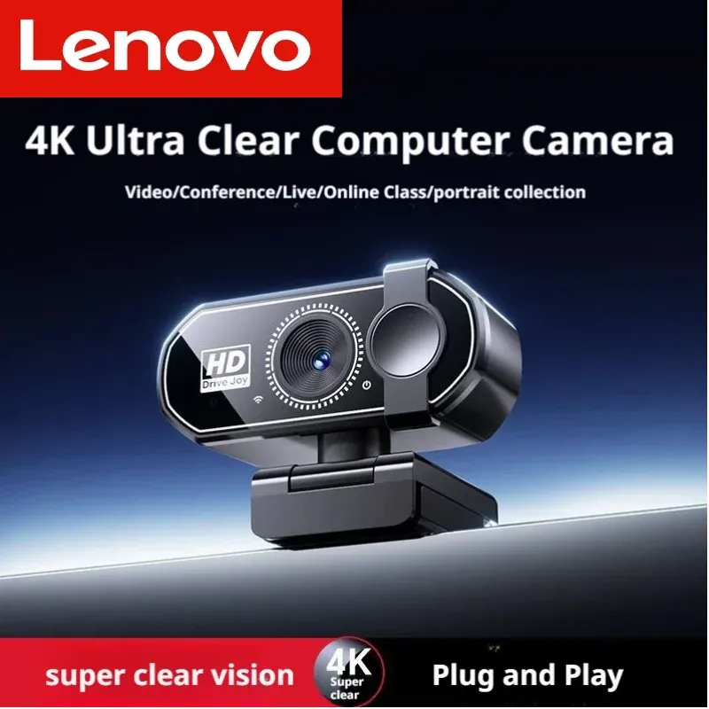 Lenovo Q27 4K Webcam with Microphone 2
