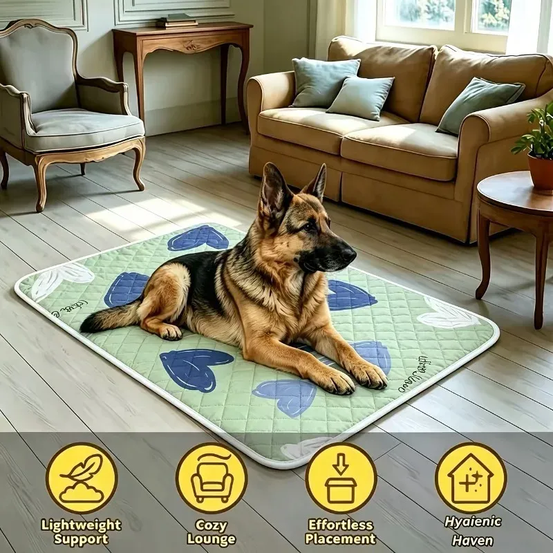 Extra Large Cooling Dog Mat - Breathable Pet Bed 4