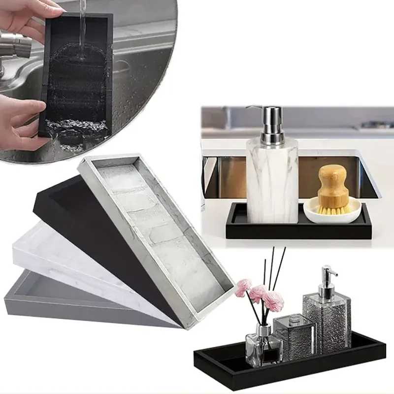 Marble Silicone Aromatherapy Tray 1