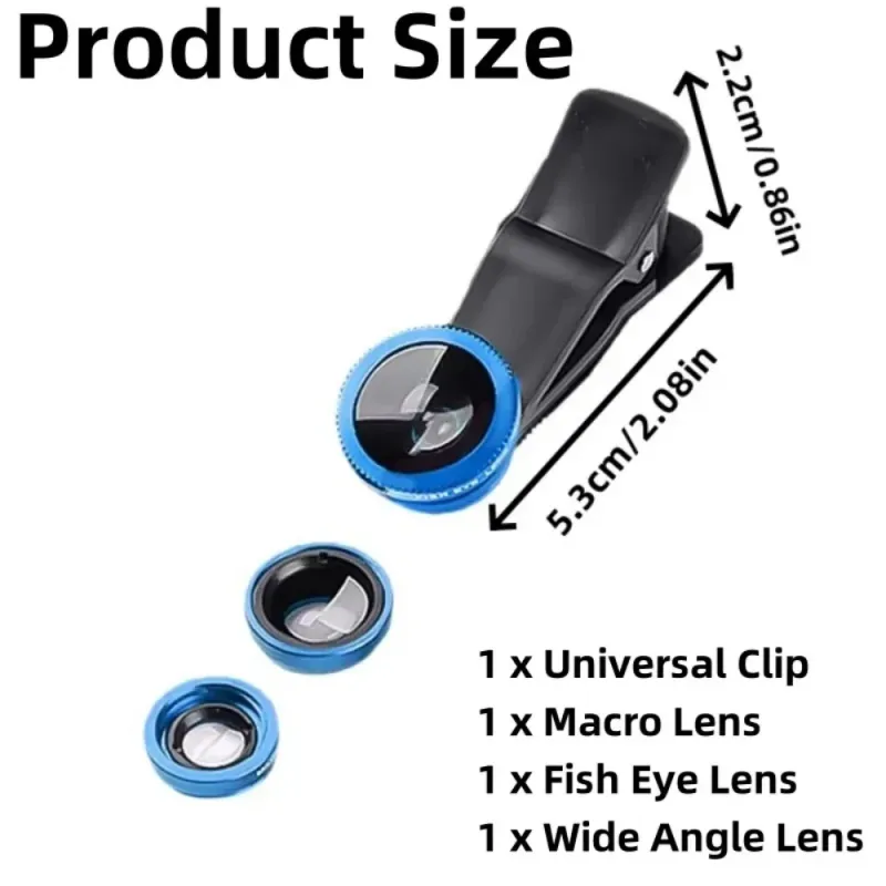 3-in-1 Smartphone Camera Lens Kit 6
