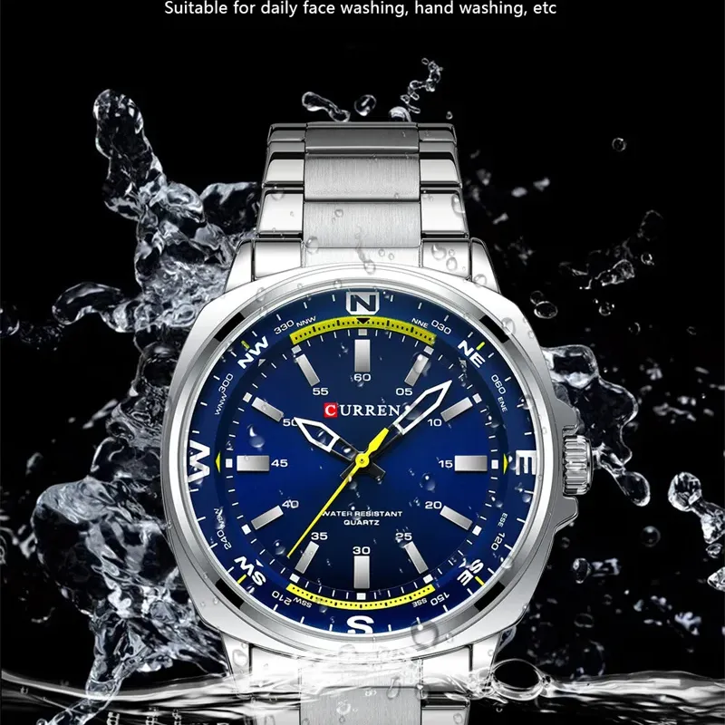 CURREN 8455 Men's Sports Watch 6