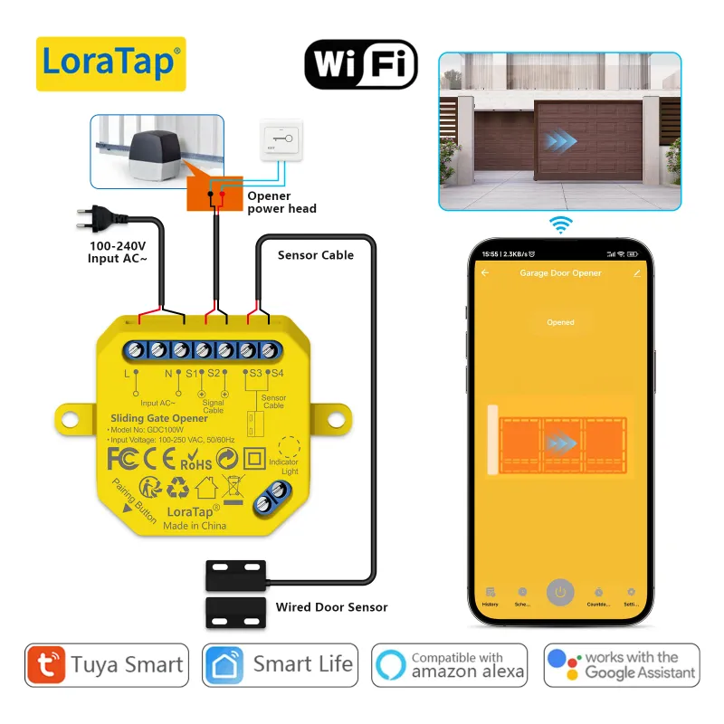 Tuya Smart Sliding Gate Opener Controller 1