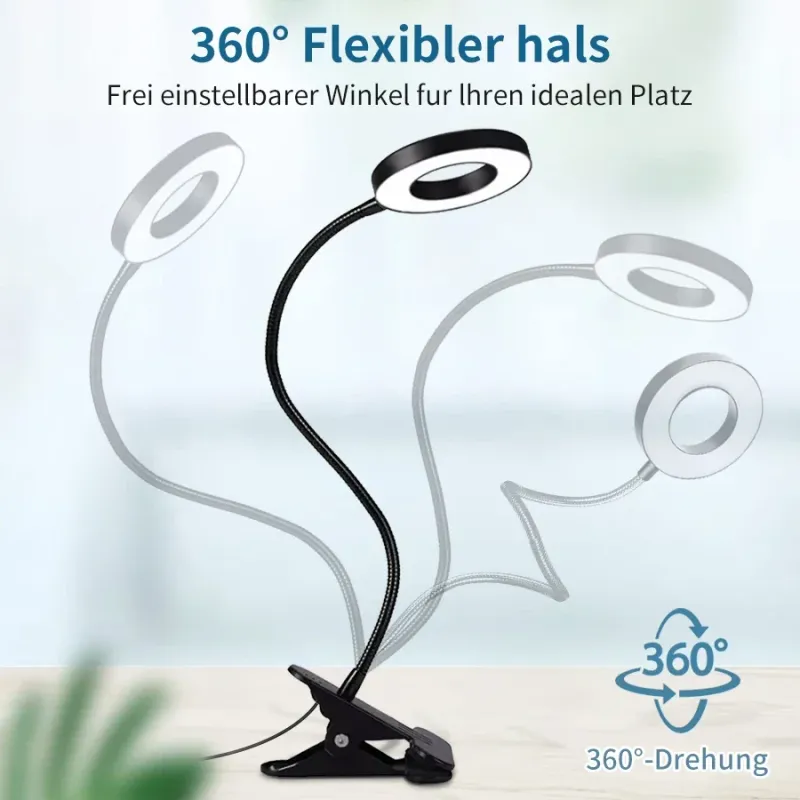 48 LED Clip-On USB Desk Lamp 6