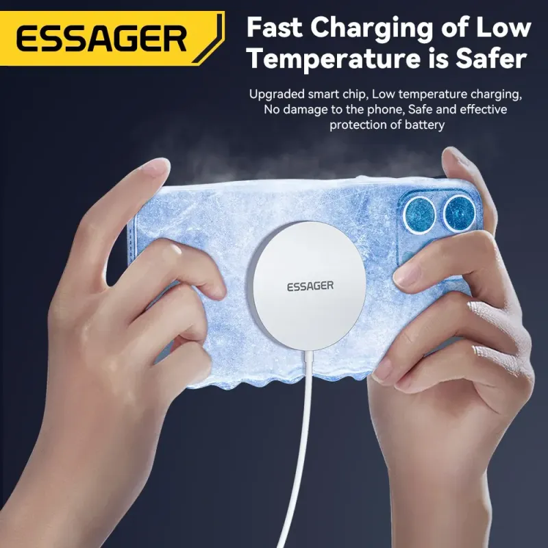 Essager 15W Magnetic Wireless Charger 4