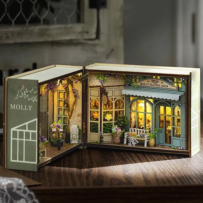 DIY Miniature Dollhouse 3D Puzzle Kit 5