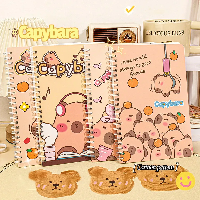 Capybara A5 Spiral Coil Notebook 6