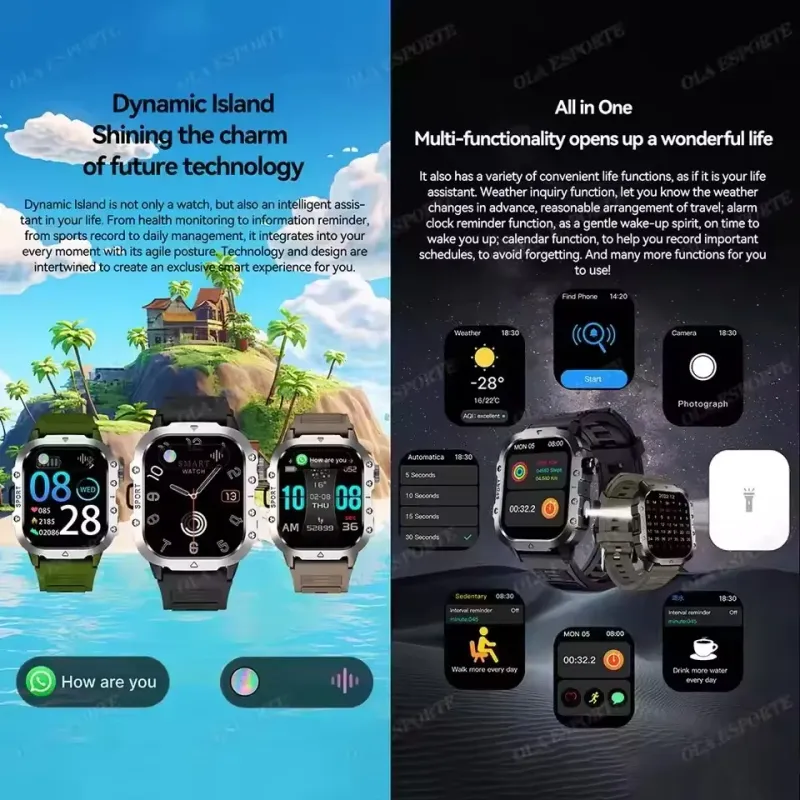 2025 GPS Military SmartWatch 2