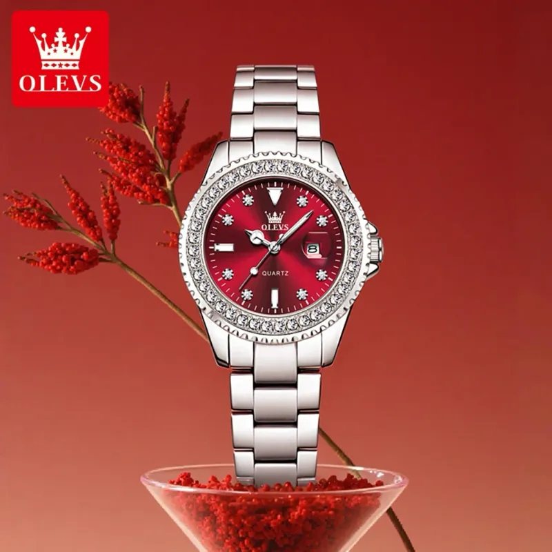 OLEVS 9945 Elegant Ladies Quartz Watch 1