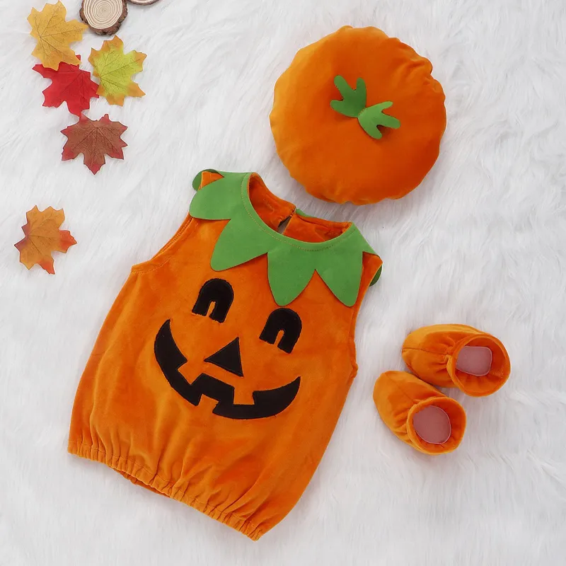 Kids Halloween Pumpkin Costume 5