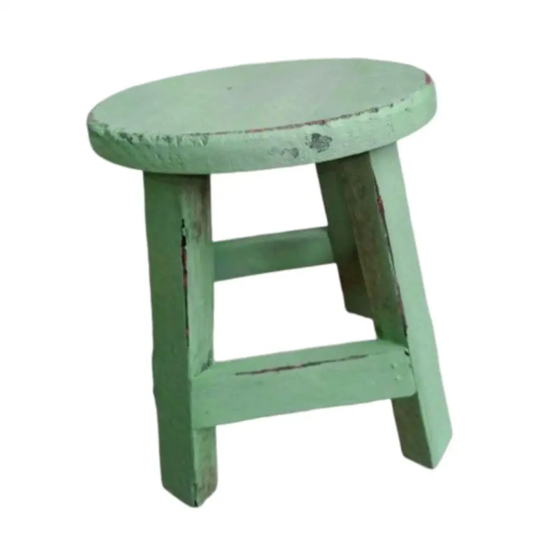 Rustic Wood Plant Stand 2