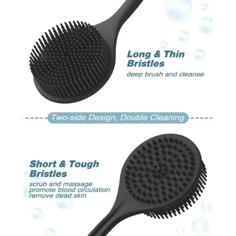 Silicone Back Scrubber Massage Brush 3