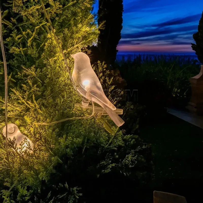 Solar Bird String Lights 2