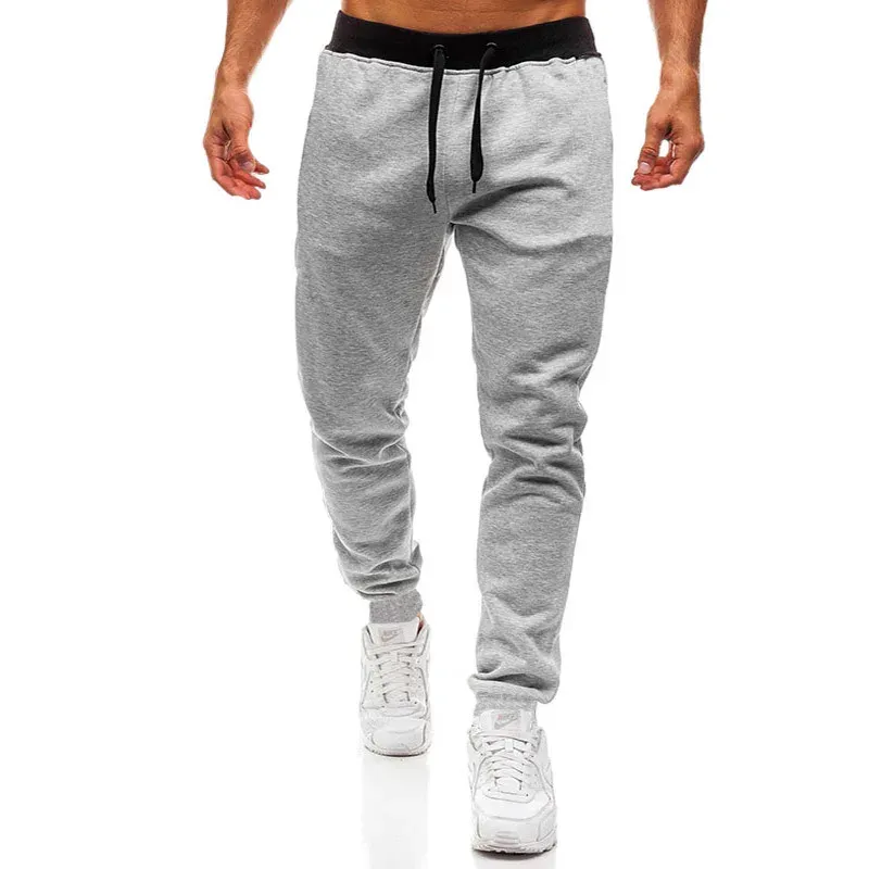 Men's Elastic Drawstring Joggers 2