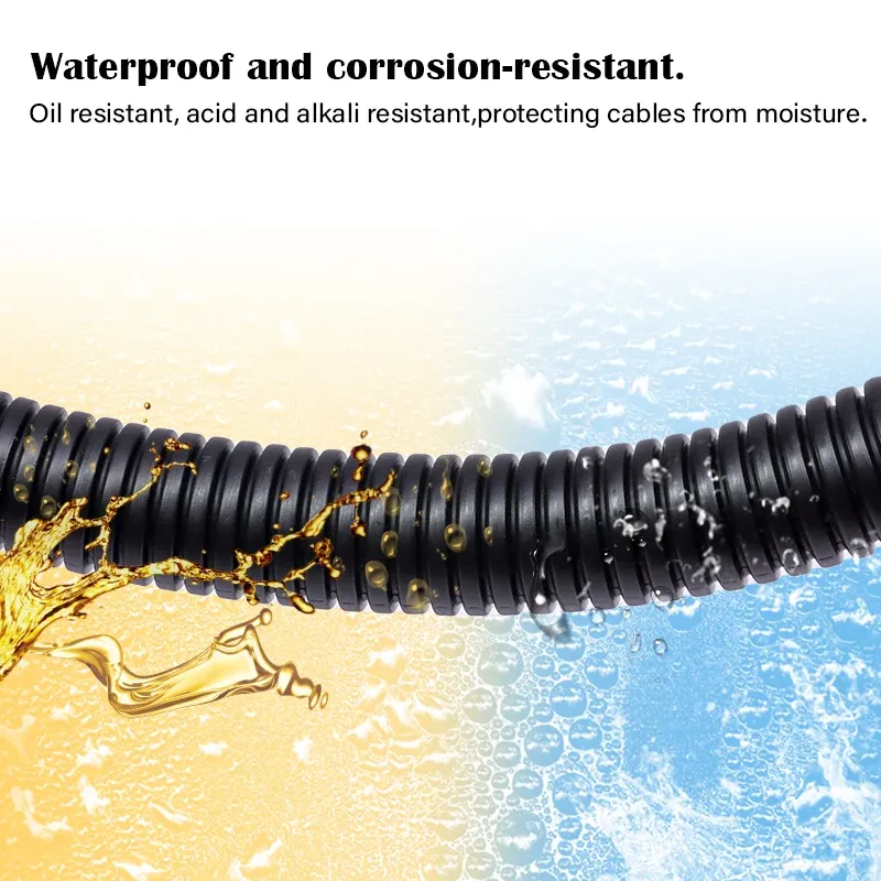 PP Corrugated Split Loom Cable Sleeve 4