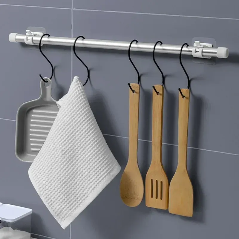 No-Drill Curtain Rod Holder 4