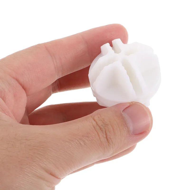 White Rotating Wire Cube Connectors 10Pcs 5