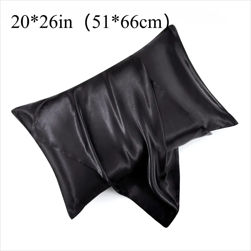 Satin Pillowcase Pair - Soft & Skin-Friendly 6