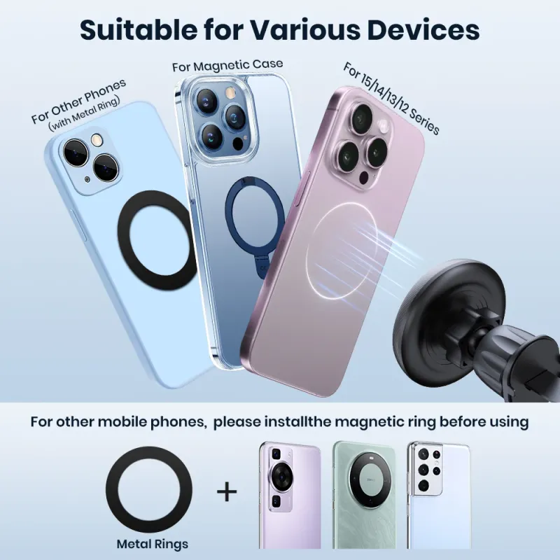 TOPK Magnetic Car Phone Holder 3