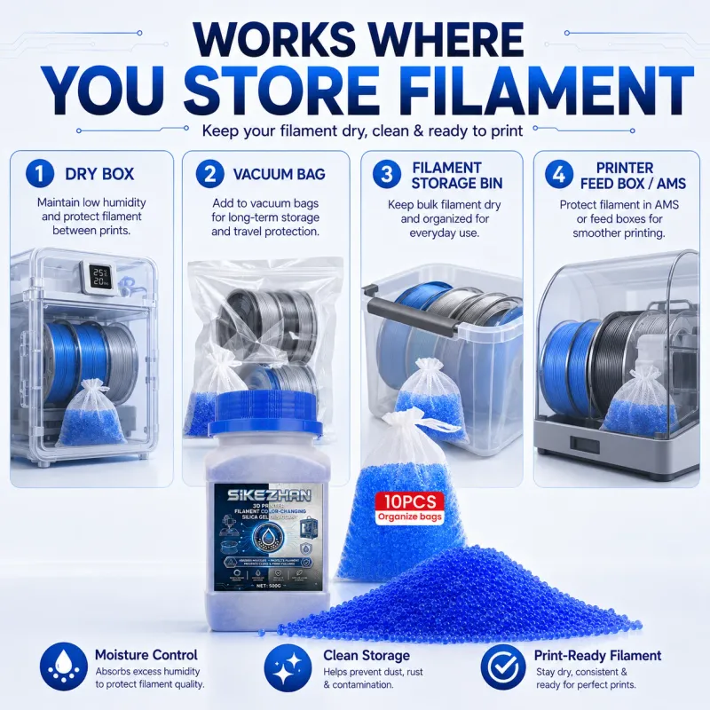 3D Printer Filament Silica Gel Desiccant 1000g 5