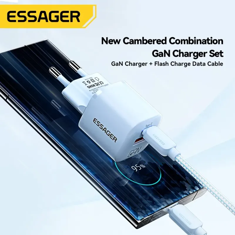 Essager 20W GaN USB-C Fast Charger 2
