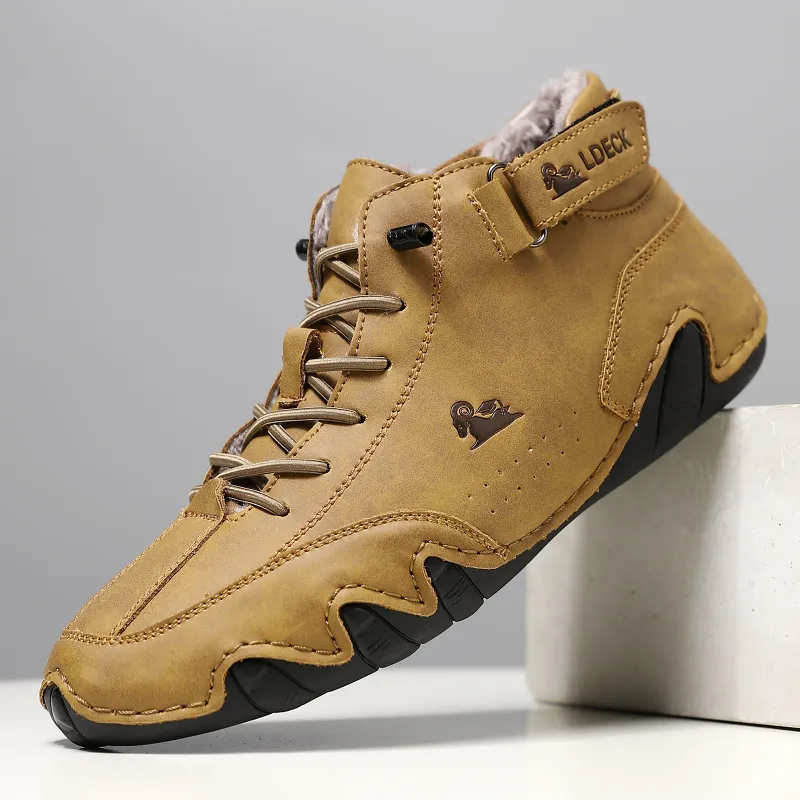 Men's Leather Luxury High-Top Boots 5