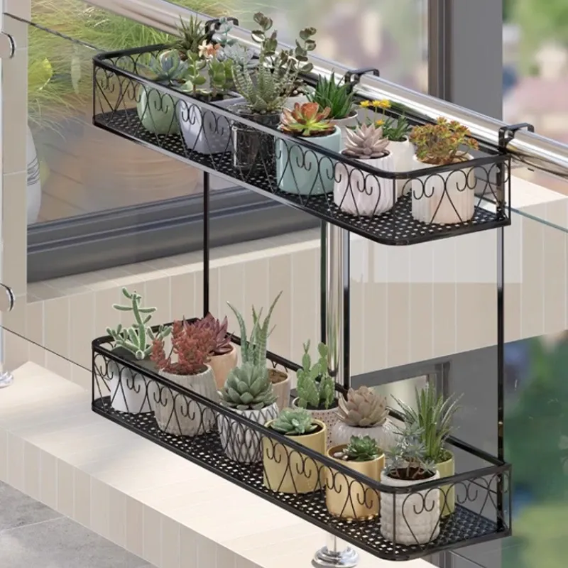 Multi-Tier Balcony Plant Stand 2