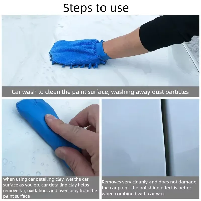 Blue Clay Bar Car Detailing Kit 3
