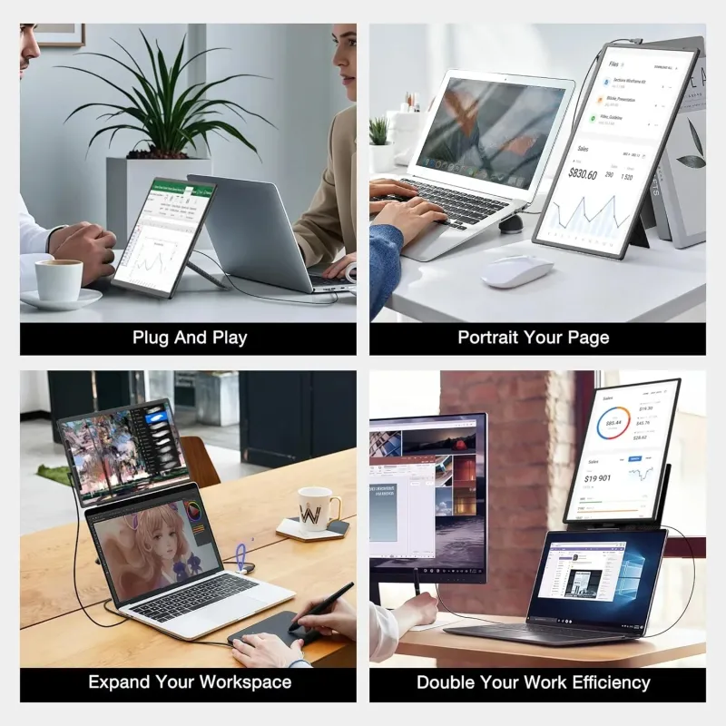 16" Portable USB-C Monitor 2