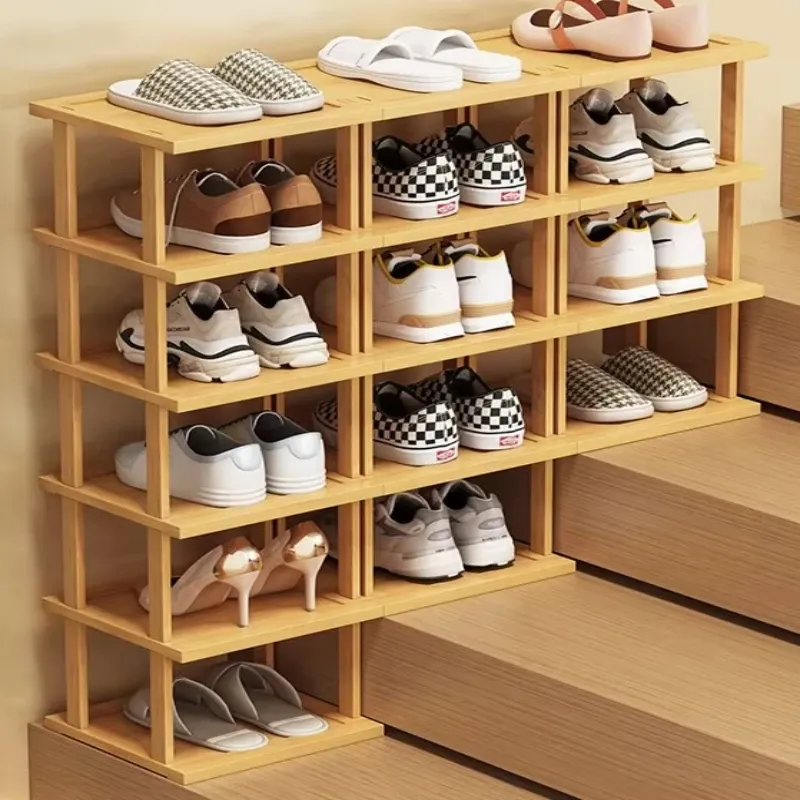 Slim Staircase Shoe Rack 3