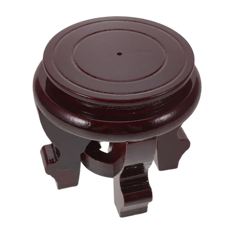 Wooden Plant Pedestal Stand 6
