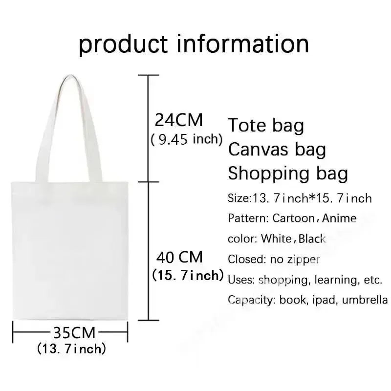Pink Flower Letter Canvas Shoulder Bag 5