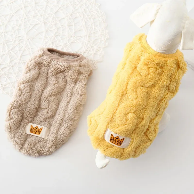 Cute Small Dog Winter Sweater Hoodie 2