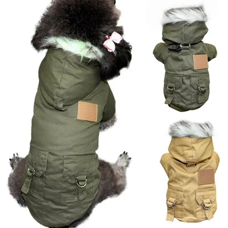 Winter Dog Hoodie Jacket 3