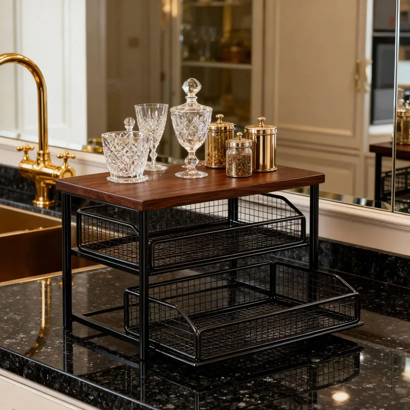 Coffee Bar Organizer Stand 4