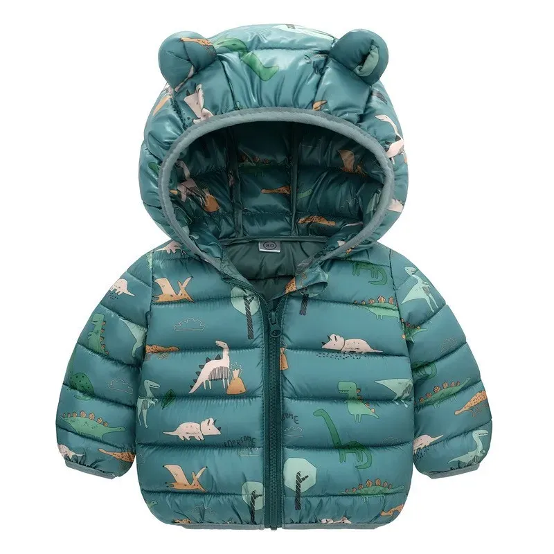 Kids Hooded Lightweight Down Jacket 3