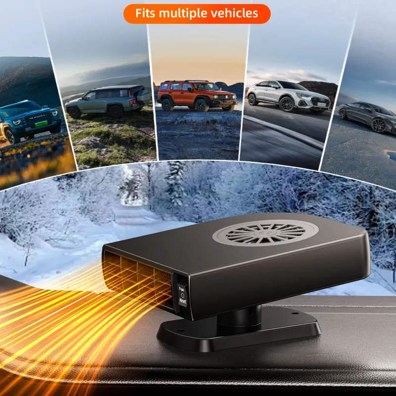 2-in-1 12V Car Heater Fan Defroster 5