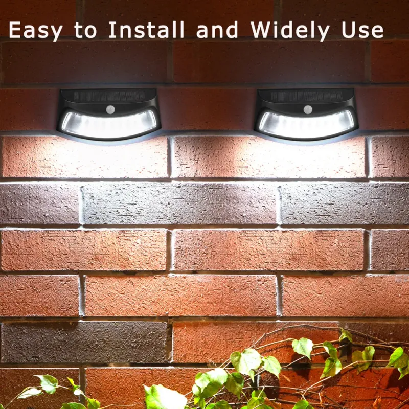 Solar Motion Sensor Wall Light 4