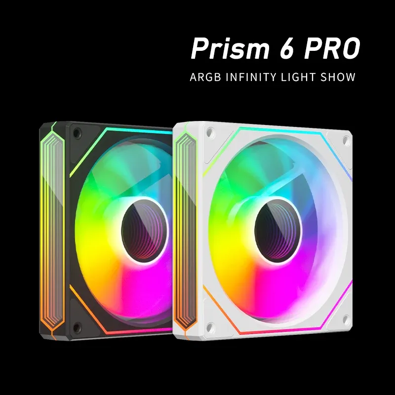 ZEZZIO Prism 6 PRO 120mm ARGB PWM Fan 4