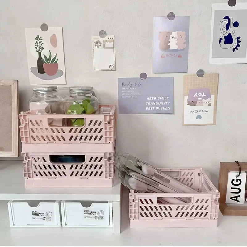 Foldable Storage Basket Set (2-Pack) 2