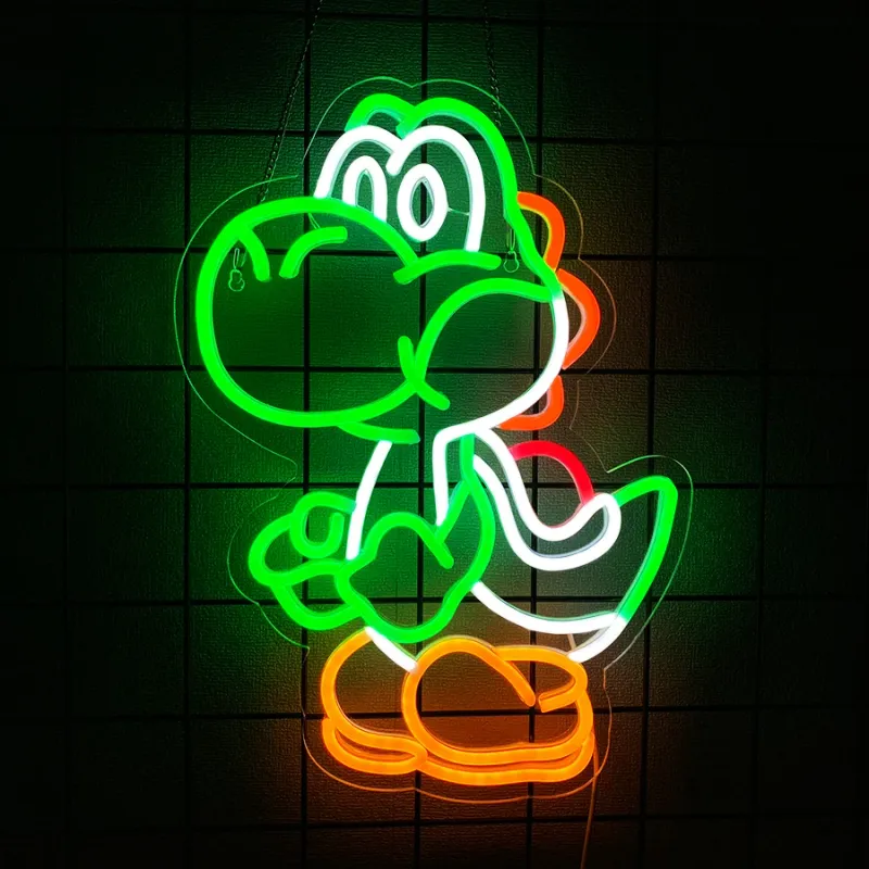 Anime Dinosaur Neon Sign LED Light 5
