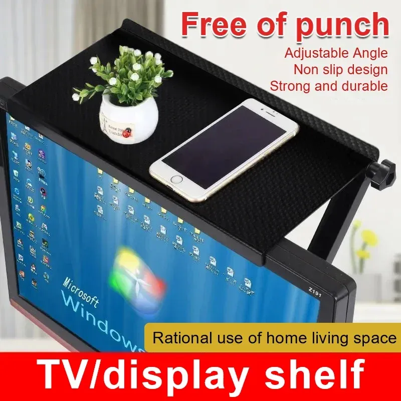 TV Top Storage Shelf Set 2