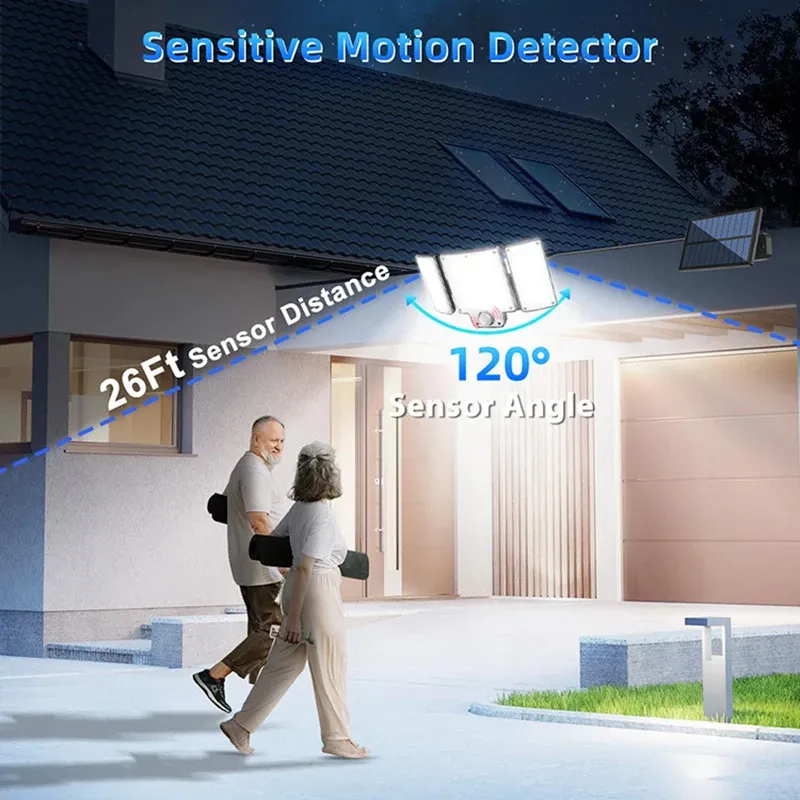234 LED Solar Motion Sensor Lights 3