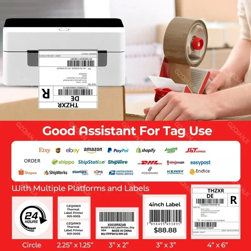 4x6 Thermal Shipping Label Printer 2