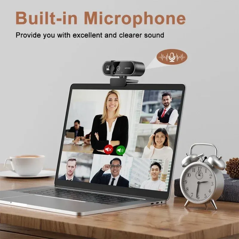 Lenovo 4K Webcam with Microphone 4