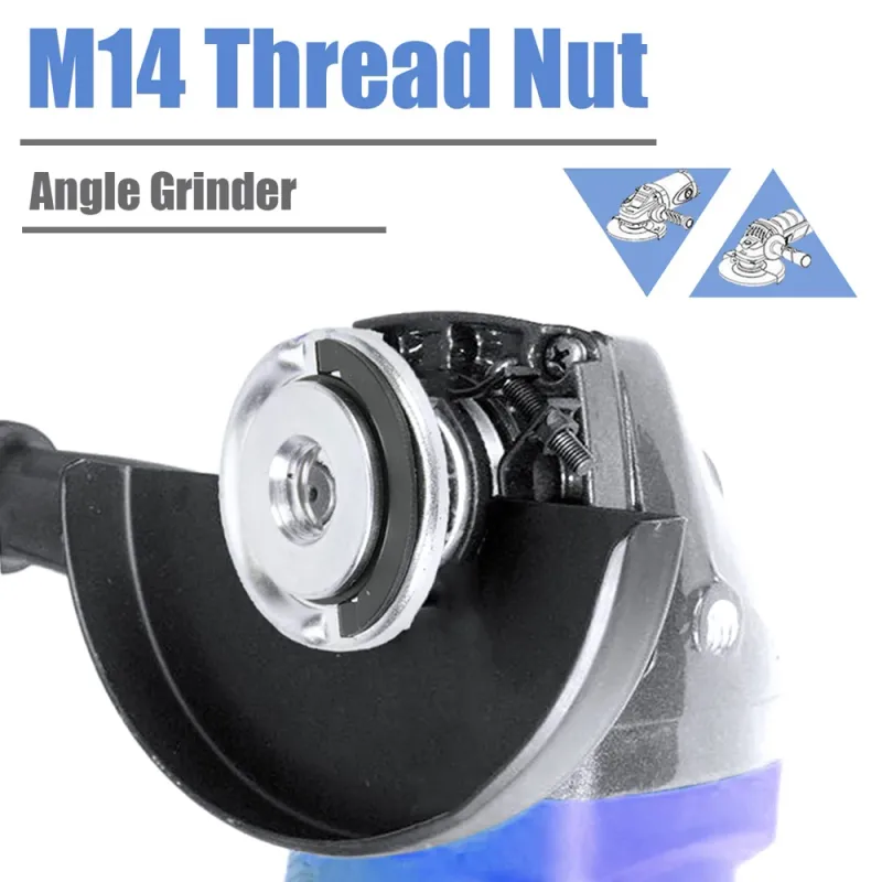 M14 Quick Release Angle Grinder Flange Nut 2