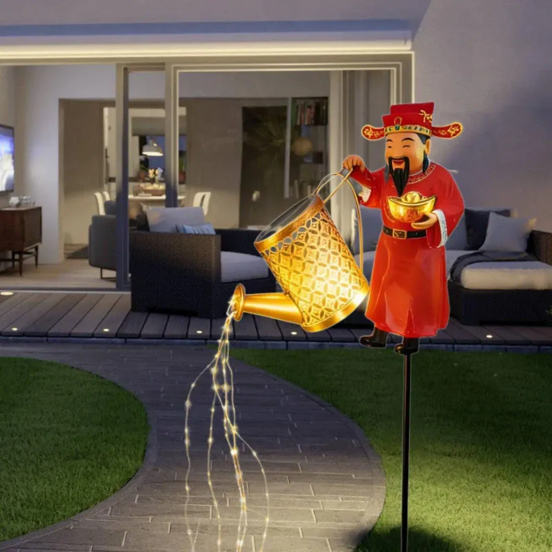 Solar God of Wealth Garden Light 4