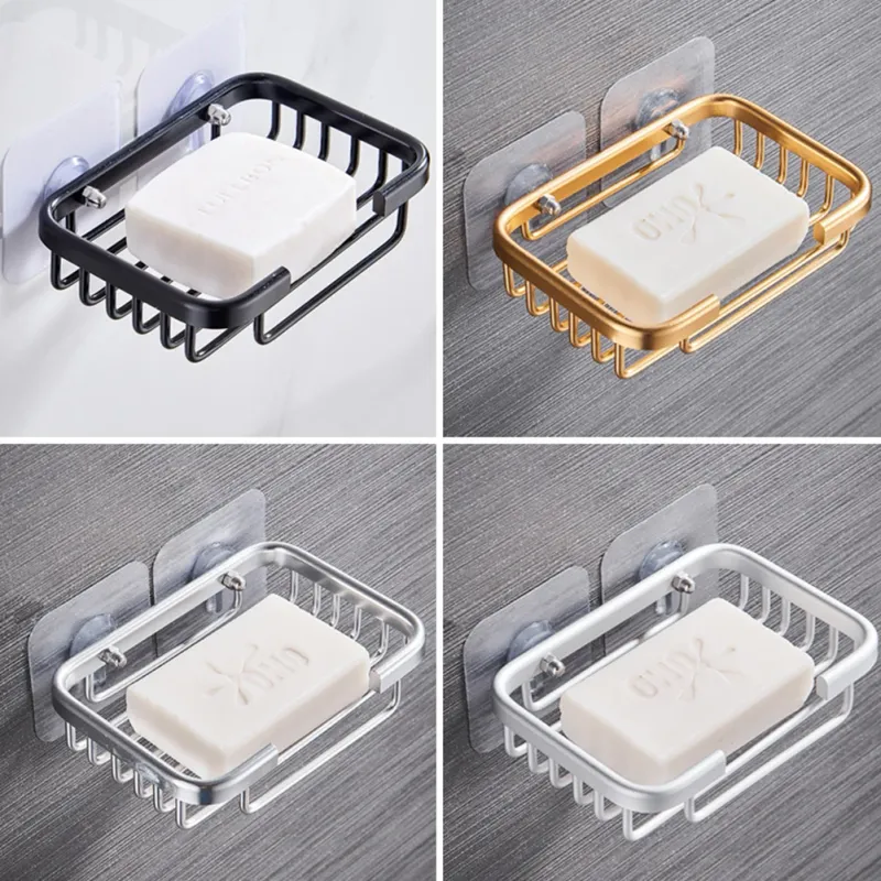 Metal Net Soap Dish Holder Tray 5
