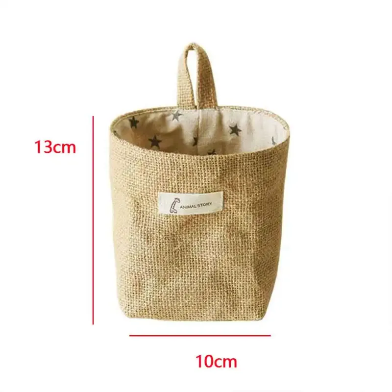 No Drill Jute Hanging Organizer 2