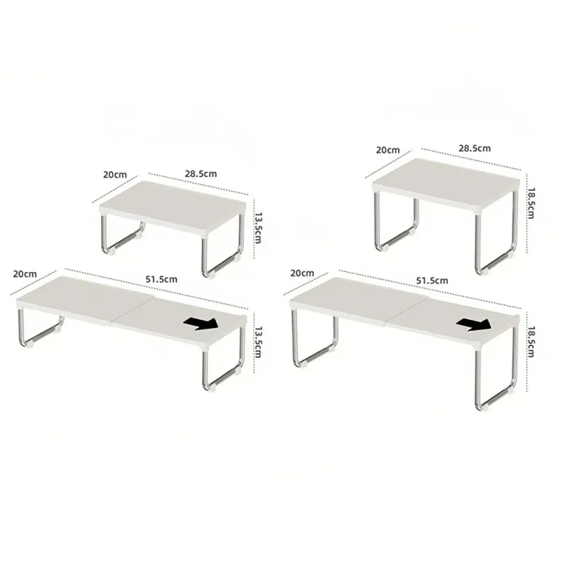 Extendable Kitchen Cabinet Organizer Shelf 6