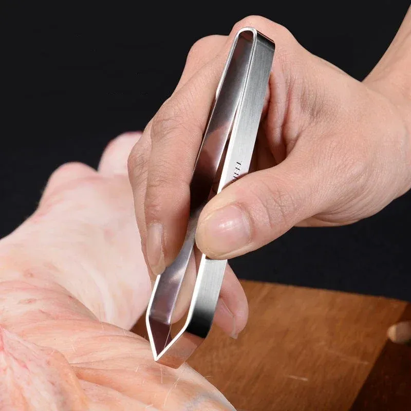 Stainless Steel Fish Bone Tweezers 6